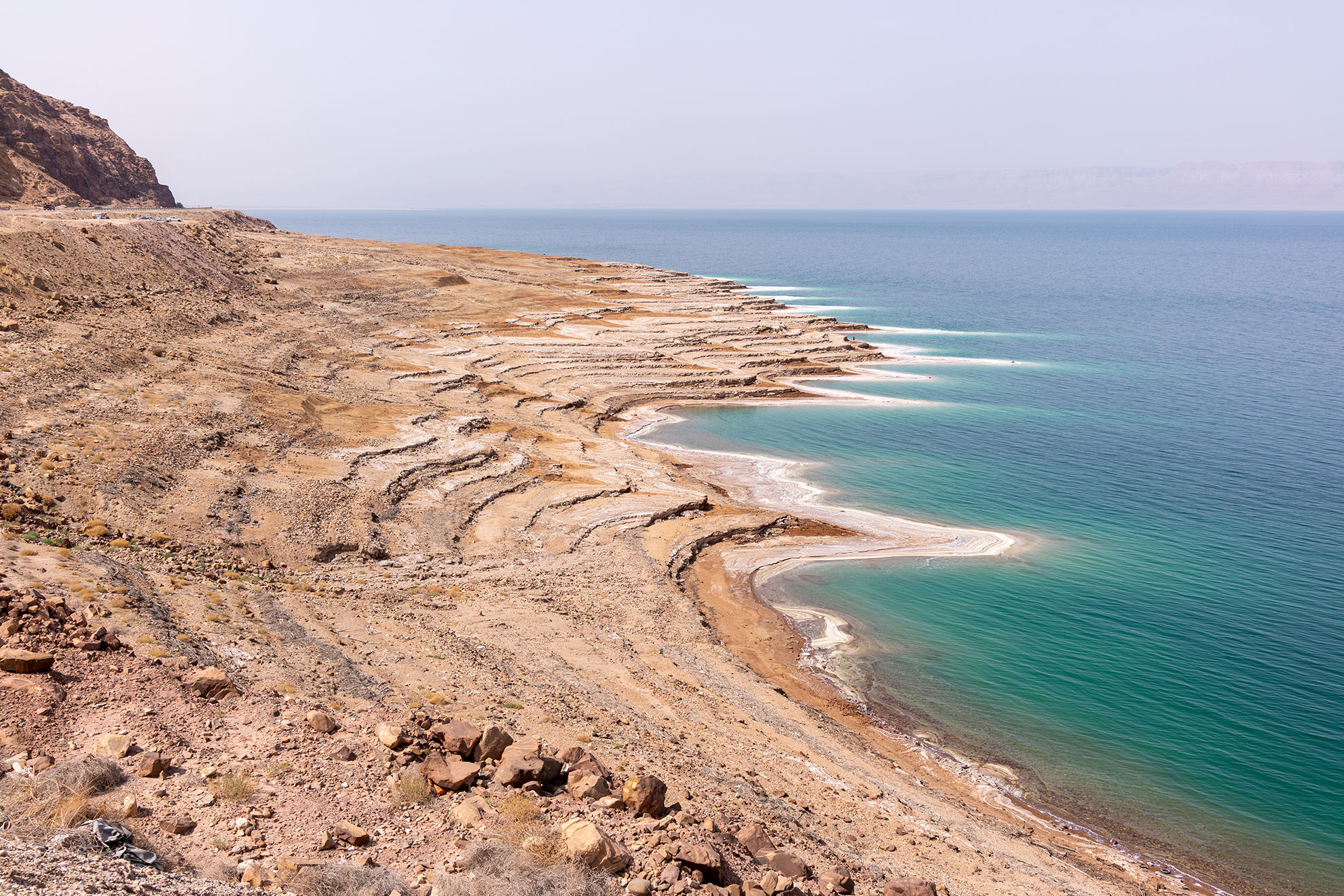 Morze martwe, wybrzeże Jordańskie