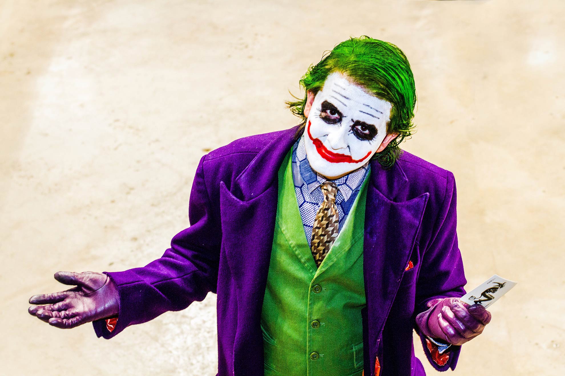 Cosplay Joker z Batmana, ilustracja do artykułu